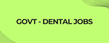 GOVT - DENTAL JOBS